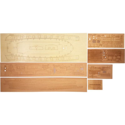 Vanguard Models HM Brig Harpy 1796 1:64 kit