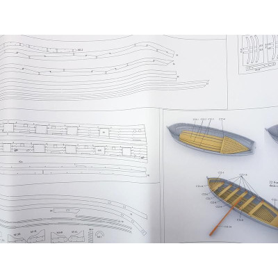 Vanguard Models HM Brig Harpy 1796 1:64 kit