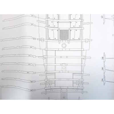 Vanguard Models HM Brig Harpy 1796 1:64 kit