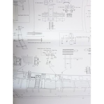 Vanguard Models HM Brig Harpy 1796 1:64 kit