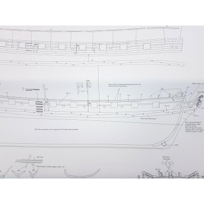 Vanguard Models HM Brig Harpy 1796 1:64 kit