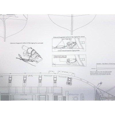 Vanguard Models HM Brig Harpy 1796 1:64 kit