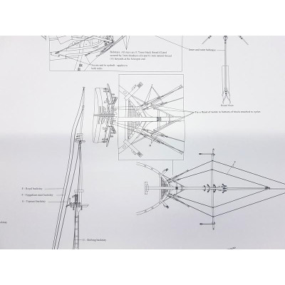 Vanguard Models HM Brig Harpy 1796 1:64 kit