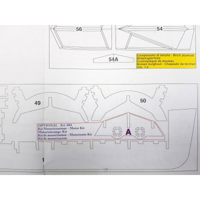 Mantua Model Galaxy 53ft luxusní jachta 1:25 kit