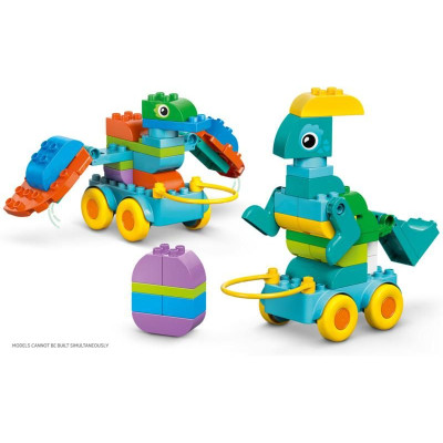 LEGO DUPLO - 3 v 1: Dinosauři na kolečkách