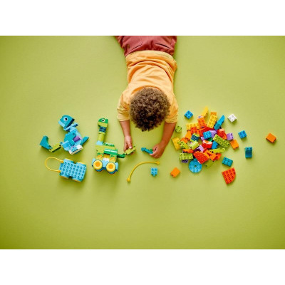 LEGO DUPLO - 3 v 1: Dinosauři na kolečkách