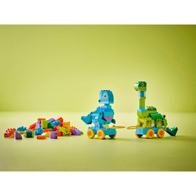 LEGO DUPLO - 3 v 1: Dinosauři na kolečkách