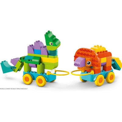LEGO DUPLO - 3 v 1: Dinosauři na kolečkách