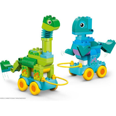LEGO DUPLO - 3 v 1: Dinosauři na kolečkách