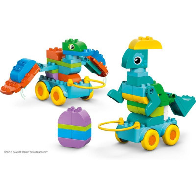 LEGO DUPLO - 3 v 1: Dinosauři na kolečkách