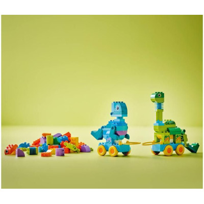 LEGO DUPLO - 3 v 1: Dinosauři na kolečkách