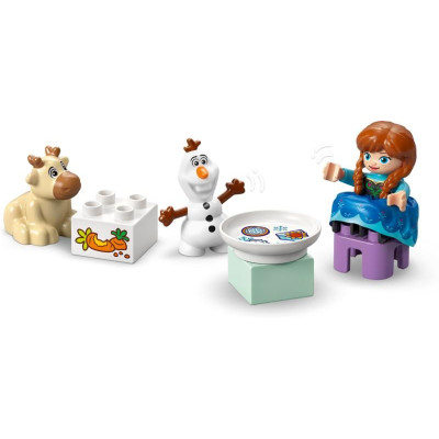 LEGO DUPLO - Ledové království: Anna a Elsa a oslava na hradě