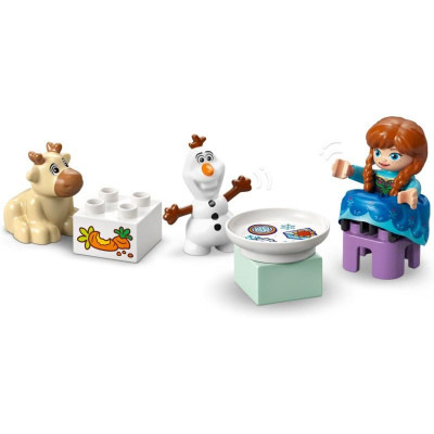 LEGO DUPLO - Ledové království: Anna a Elsa a oslava na hradě