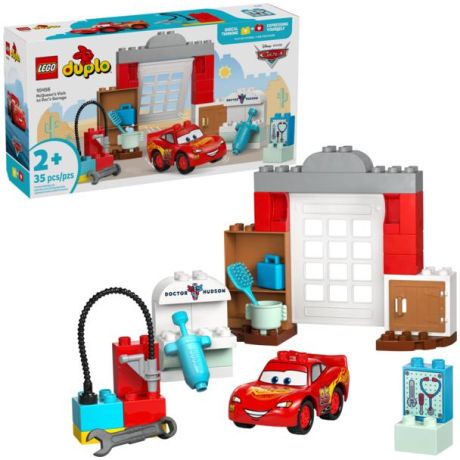 LEGO DUPLO - McQueen a návštěva v garáži doktora Hudsona