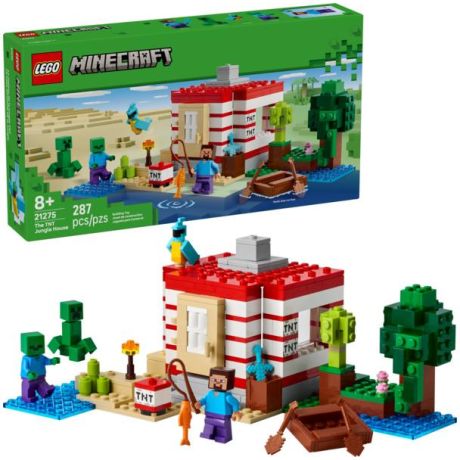 LEGO Minecraft - TNT dům v džungli