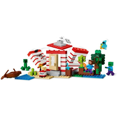 LEGO Minecraft - TNT dům v džungli