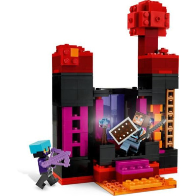 LEGO Minecraft - Endermanova věž