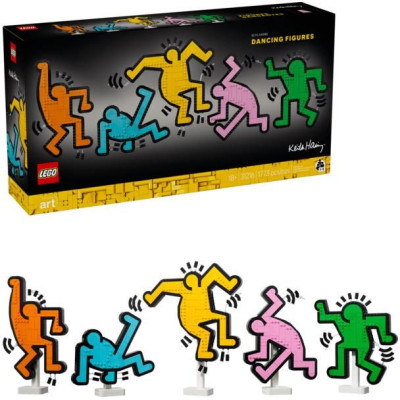 LEGO Art - Keith Haring – Tančící postavy