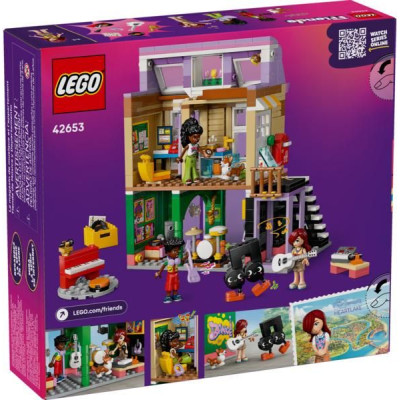 LEGO Friends - Obchod s hudebninami a byt