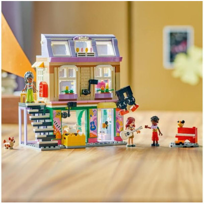 LEGO Friends - Obchod s hudebninami a byt
