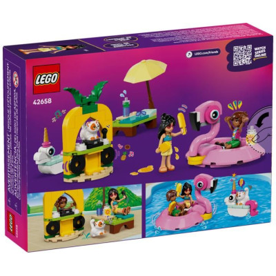 LEGO Friends - Zábava u bazénu s jednorožcem a plameňákem