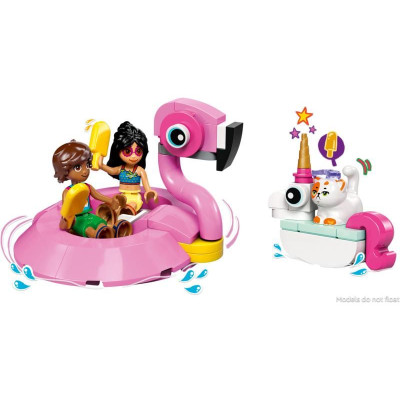 LEGO Friends - Zábava u bazénu s jednorožcem a plameňákem