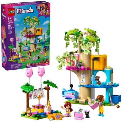 LEGO Friends - Kočičí narozeninová oslava a dům na stromě