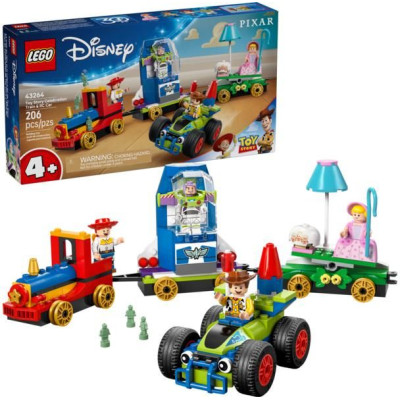 LEGO Disney - Slavnostní vláček a Autíčko z Příběhu hraček
