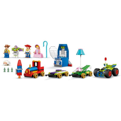 LEGO Disney - Slavnostní vláček a Autíčko z Příběhu hraček