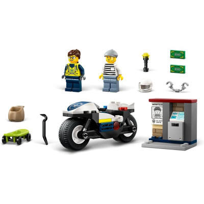 LEGO City - Honička na policejní motorce
