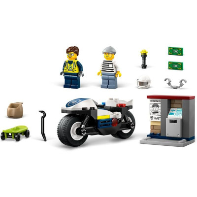 LEGO City - Honička na policejní motorce
