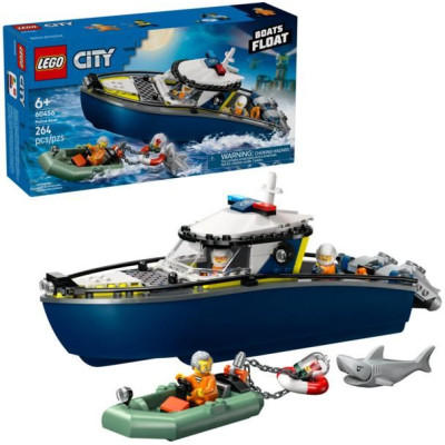 LEGO City - Honička v policejní lodi