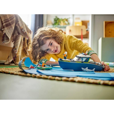 LEGO City - Honička v policejní lodi