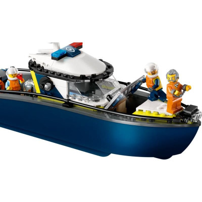 LEGO City - Honička v policejní lodi