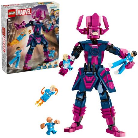 LEGO Marvel - Fantastická čtyřka vs. Sestavitelná