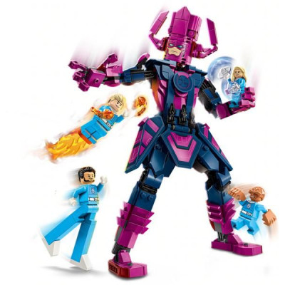 LEGO Marvel - Fantastická čtyřka vs. Sestavitelná