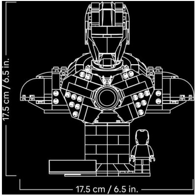 LEGO Marvel - Busta Iron Man MK4