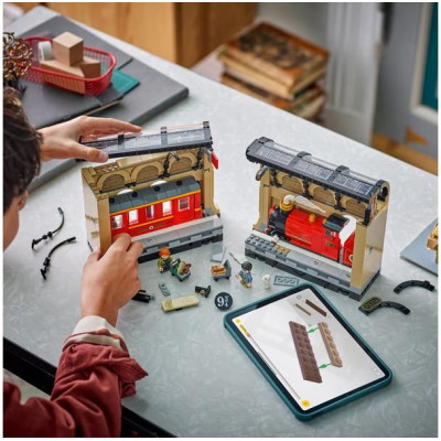 LEGO Harry Potter - Knižní zarážka: Spěšný vlak do Bradavic