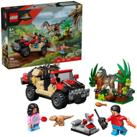 LEGO Jurassic World - Únik před raptorem v terénním autě