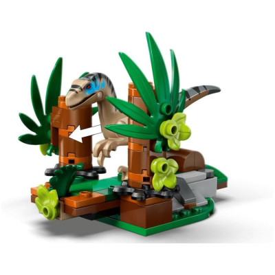 LEGO Jurassic World - Únik před raptorem v terénním autě