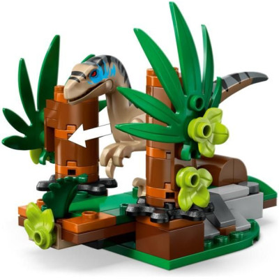 LEGO Jurassic World - Únik před raptorem v terénním autě