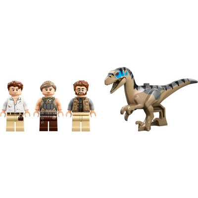 LEGO Jurassic World - Mise na sledování raptora a titanosaura