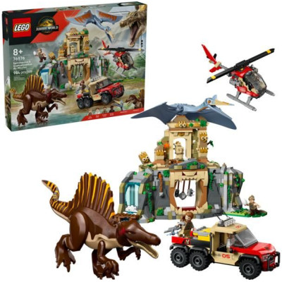 LEGO Jurassic World - Letecká mise se spinosaurem a quetzalcoatlem