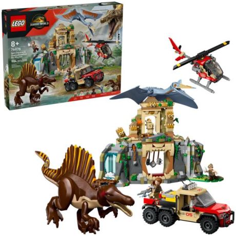 LEGO Jurassic World - Letecká mise se spinosaurem a quetzalcoatlem