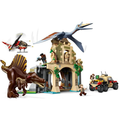 LEGO Jurassic World - Letecká mise se spinosaurem a quetzalcoatlem