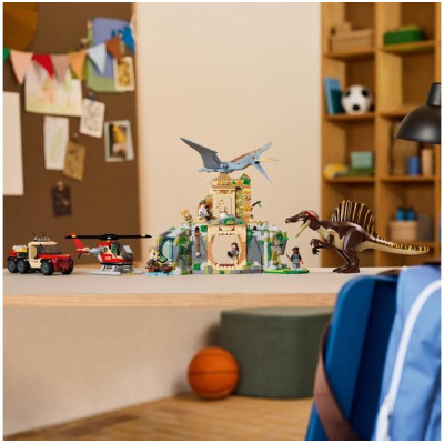LEGO Jurassic World - Letecká mise se spinosaurem a quetzalcoatlem