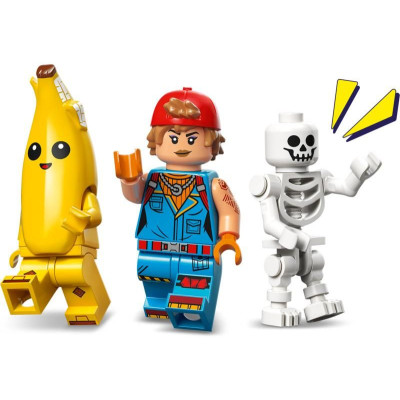 LEGO Fortnite - Peely a Sparkplug a jejich tábořiště