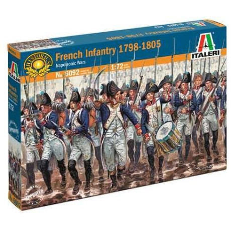 Model Kit figurky 6092 - NAPOLEONIC WARS: FRENC INF.1800-05 (1:72)