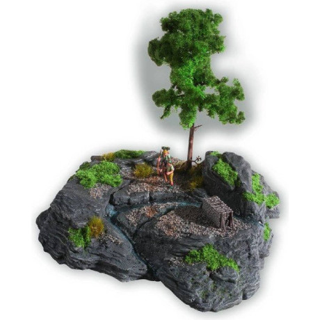 A "Sziklás sivatag" 10012 dioráma alapja