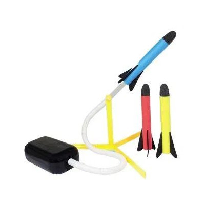 3 darabos AIR ROCKET habrakéták, kilövővel